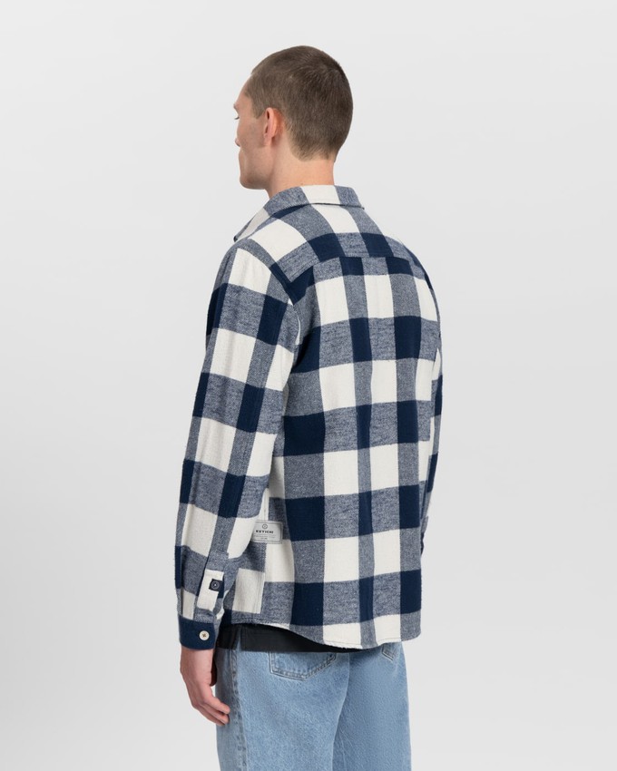 Andrew Checked Overshirt from Kuyichi