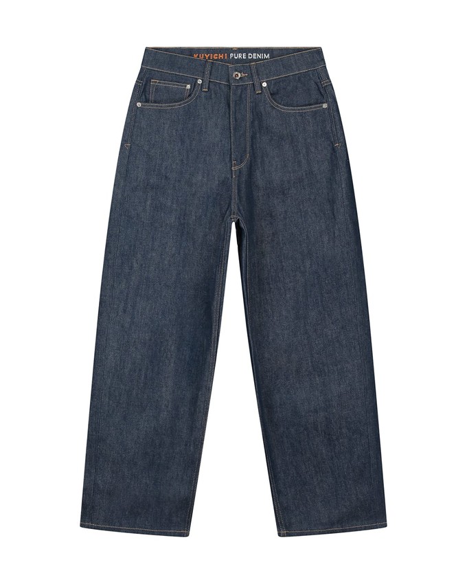 Bobbie barrel jeans dry denim gerecycled from Kuyichi