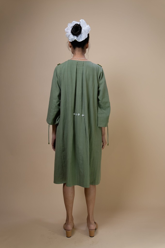 Meadows Ruched Dress from Lafaani