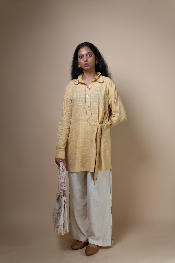 Meadows Angrakha Shirt from Lafaani