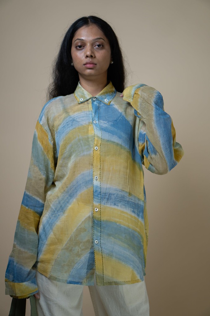 Meadows Unisex Handpainted Shirt from Lafaani