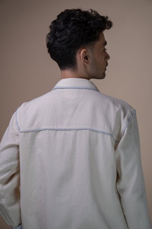 Meadows Patch Pocket Shirt from Lafaani