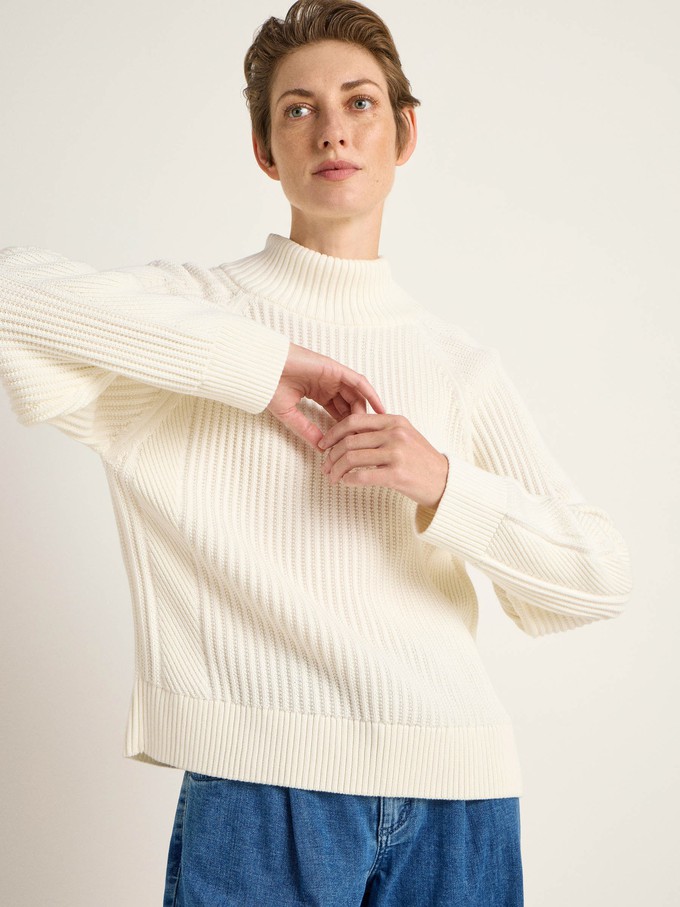 Chunky knit sweater (GOTS) from LANIUS