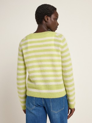 striped sweater made of alpaca wool from LANIUS