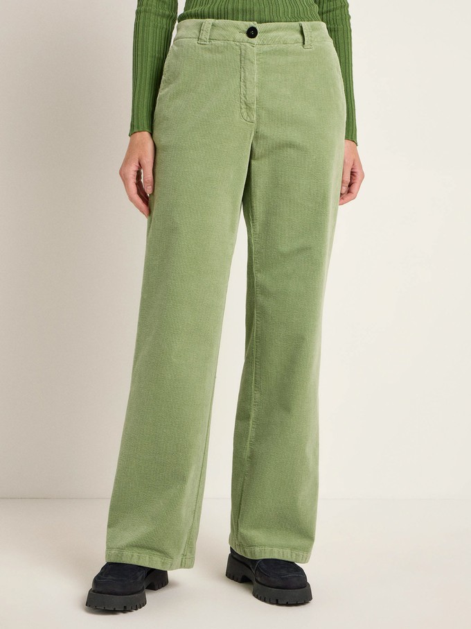 Corduroy Marlene trousers (GOTS) from LANIUS