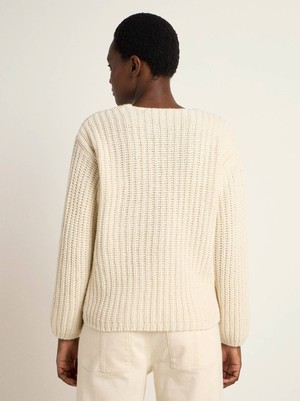 Sweater with v-neck (GOTS) from LANIUS