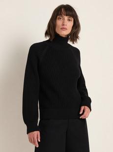 Chunky knit sweater (GOTS) via LANIUS