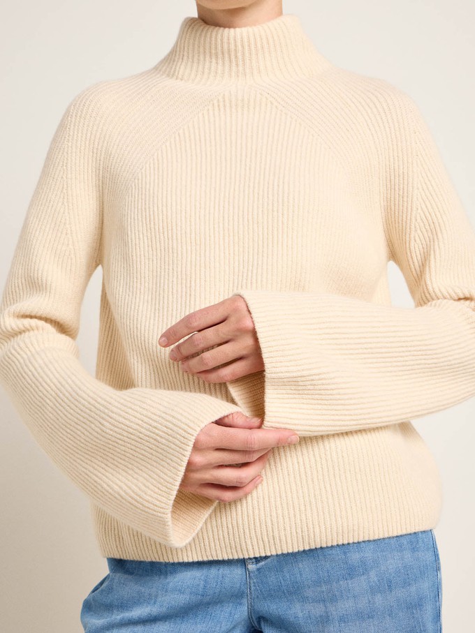 Ribbed sweater (GOTS) from LANIUS