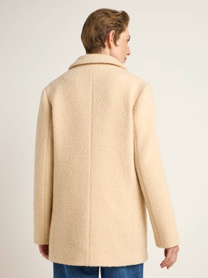 Boucle blazer coat (GOTS) from LANIUS