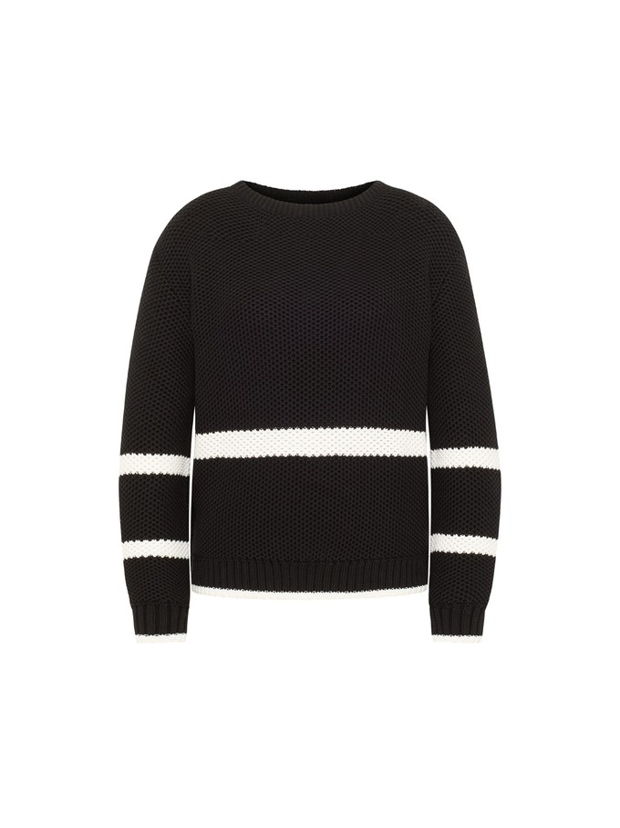 Block stripe sweater (GOTS) from LANIUS