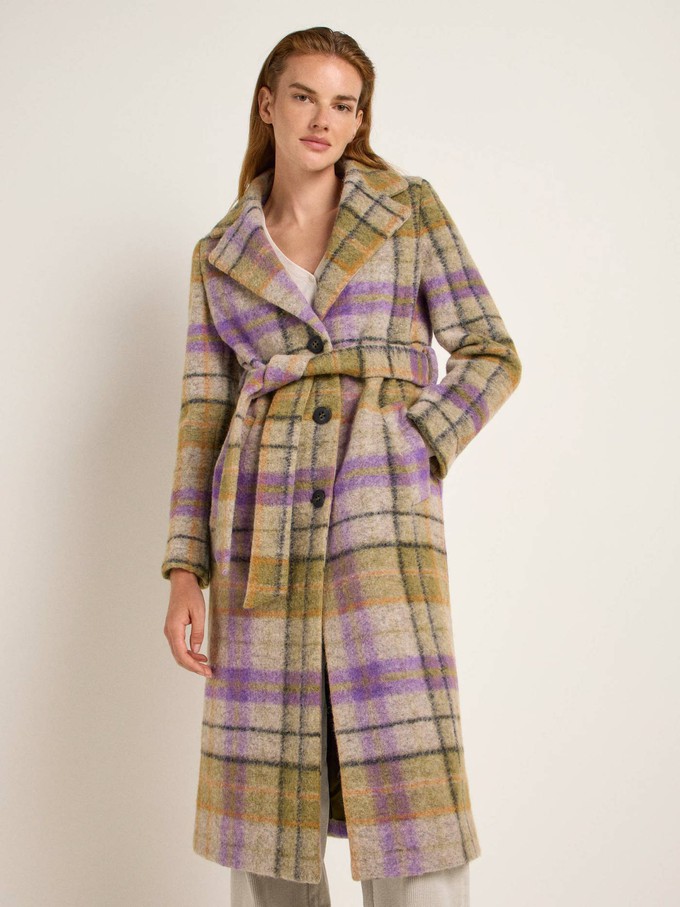 Checked coat from LANIUS