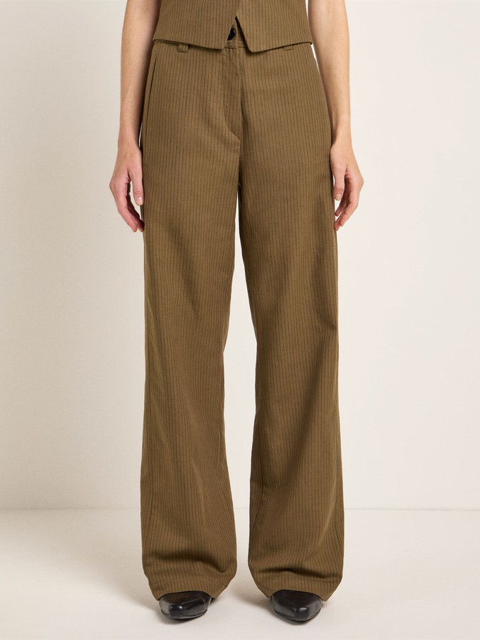 Pinstripe Marlene trousers (OCS) from LANIUS