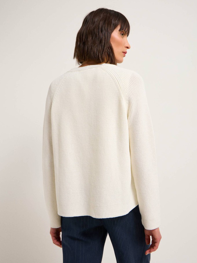 Open knit cardigan (GOTS) from LANIUS