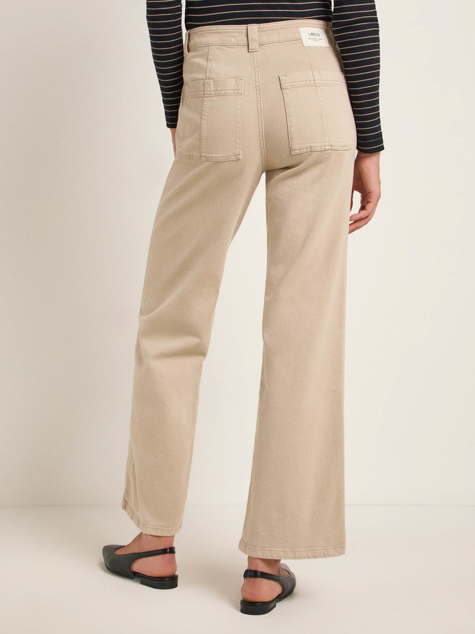 Wide leg trousers (GOTS) from LANIUS