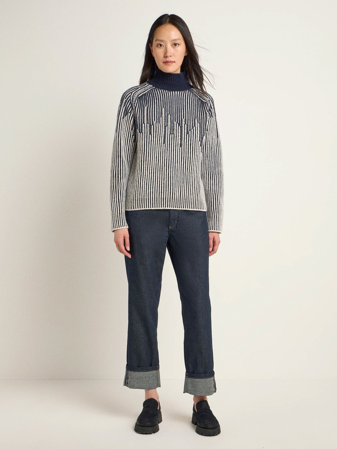 Structured sweater (GOTS) from LANIUS