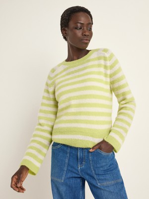 striped sweater made of alpaca wool from LANIUS