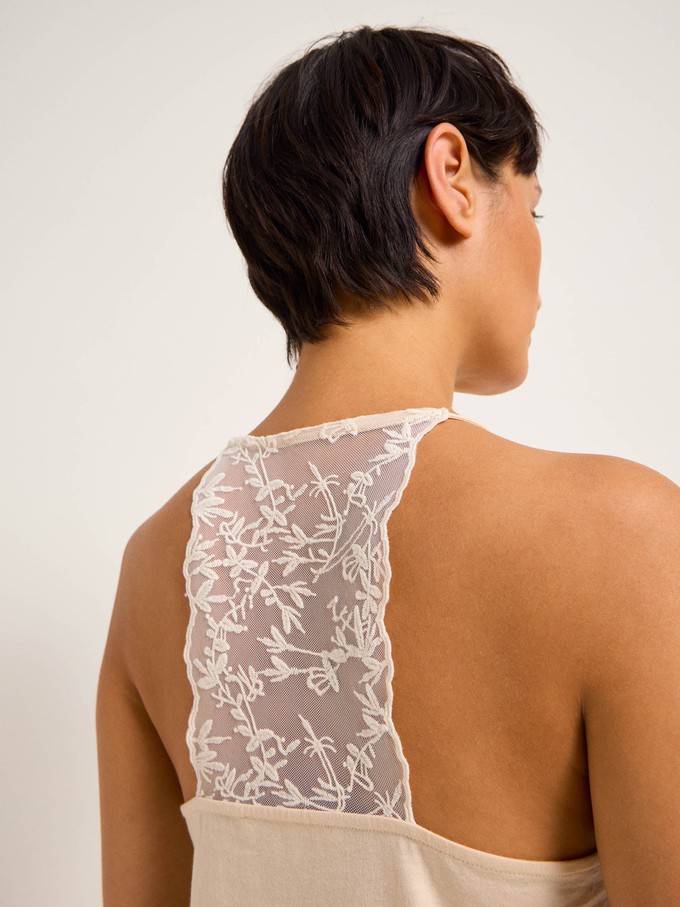 Top with lace (GOTS) from LANIUS