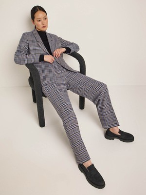 Checked Marlene trousers from LANIUS