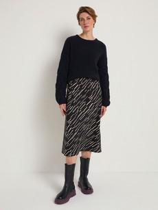 Midi skirt print irregular via LANIUS