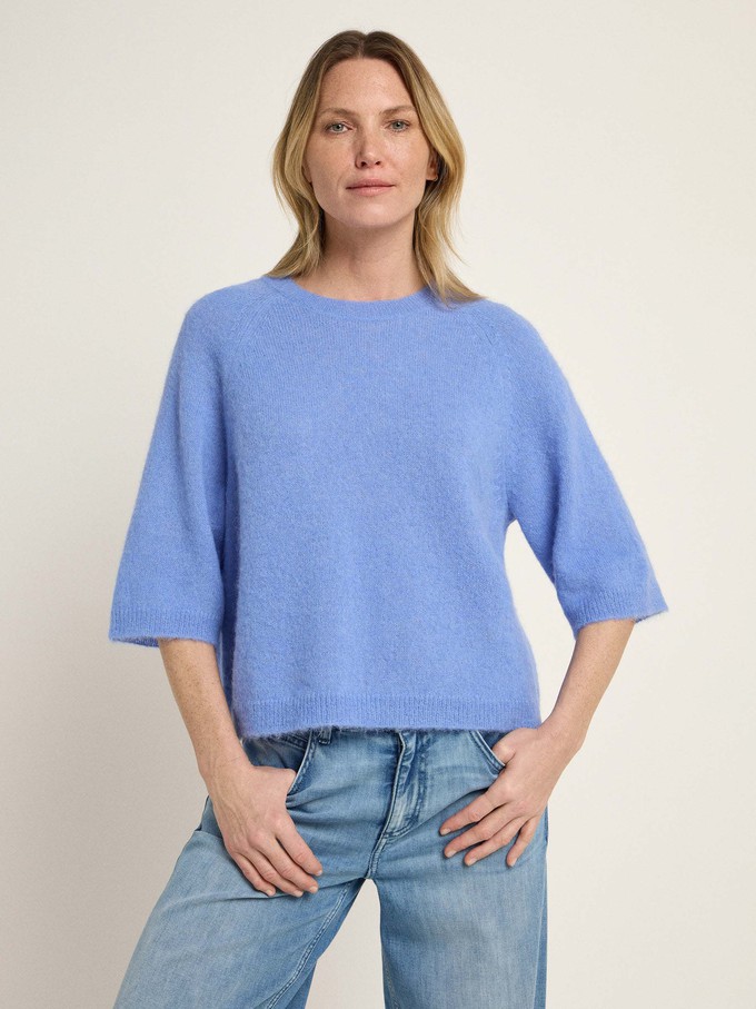 knitted shirt made of alpaca wool from LANIUS