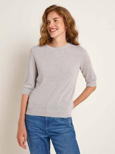 Structured half-zip jumper (GOTS) via LANIUS