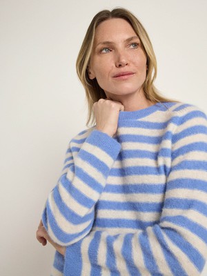 striped sweater made of alpaca wool from LANIUS