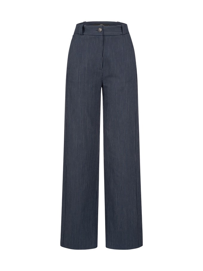 Pinstripe Marlene trousers from LANIUS