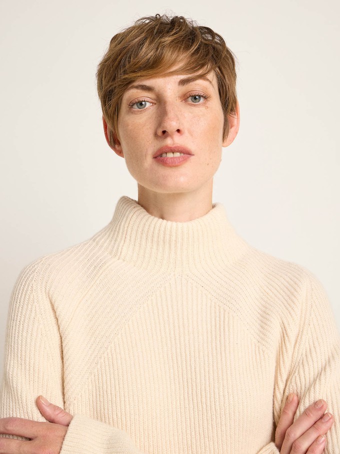 Ribbed sweater (GOTS) from LANIUS