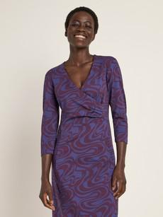 wrap-style dress via LANIUS