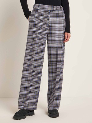 Checked Marlene trousers from LANIUS