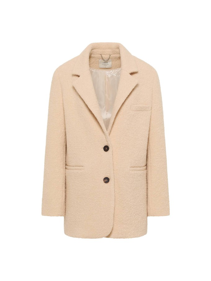 Boucle blazer coat (GOTS) from LANIUS