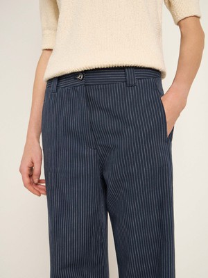 Pinstripe Marlene trousers from LANIUS