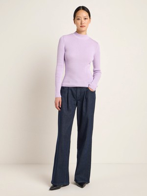 Stand-up collar sweater (GOTS) from LANIUS