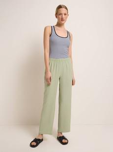 Wide leg trousers via LANIUS