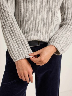 V-neck sweater (GOTS) from LANIUS