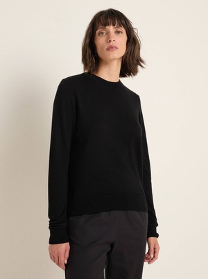 Round neck sweater (GOTS) from LANIUS