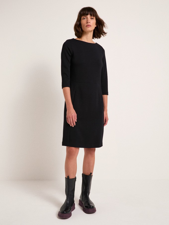 Dress with boat neckline from LANIUS