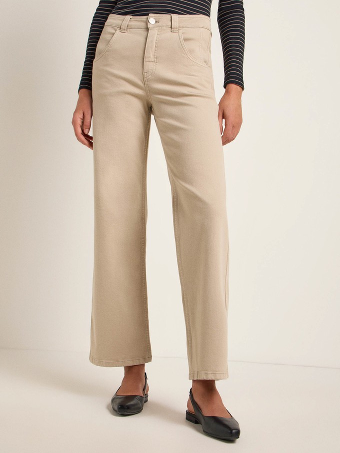 Wide leg trousers (GOTS) from LANIUS