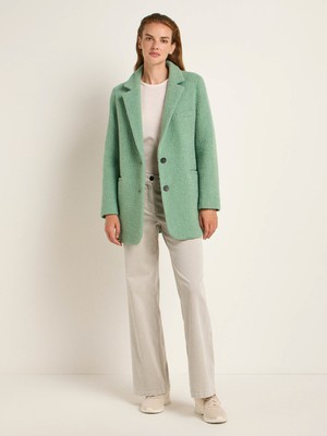 Boucle blazer coat (GOTS) from LANIUS