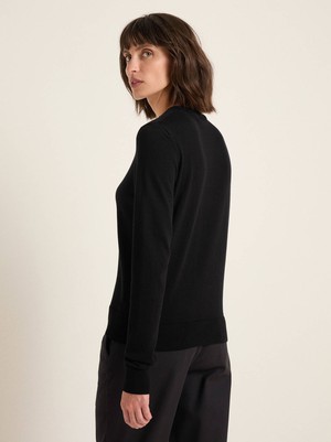 Round neck sweater (GOTS) from LANIUS