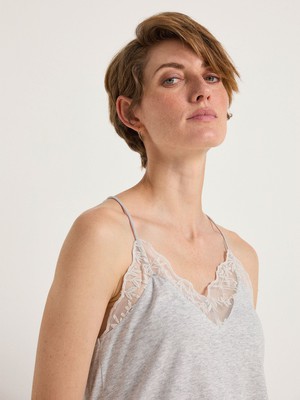 Top with lace (GOTS) from LANIUS