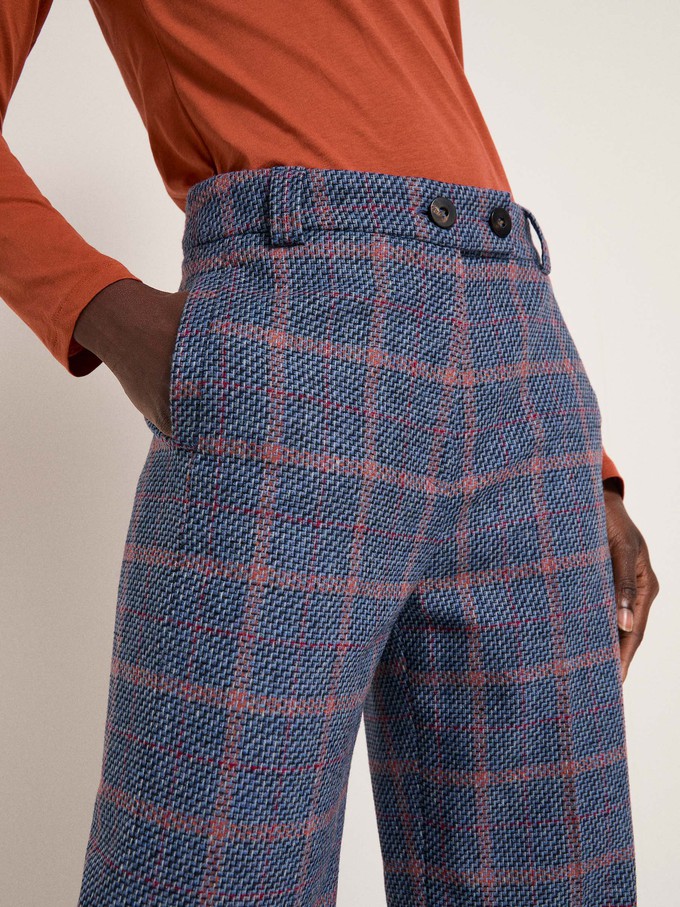 Glencheck Marlene trousers from LANIUS