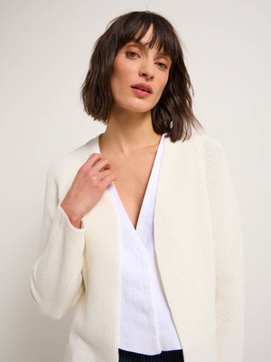 Open knit cardigan (GOTS) from LANIUS
