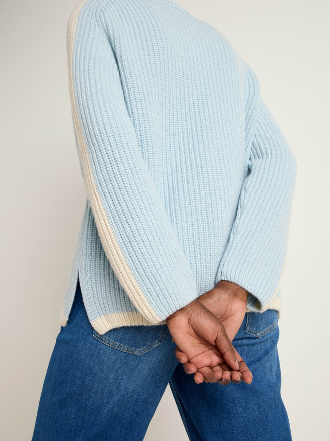 Ribbed sweater (GOTS) from LANIUS