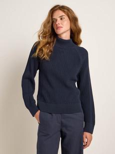 Chunky knit sweater (GOTS) via LANIUS