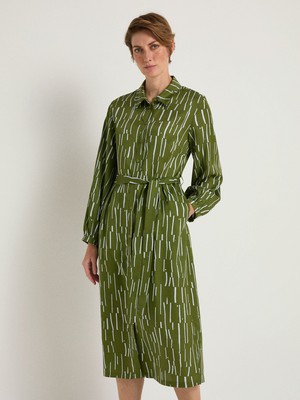 Midi Dress Print Irregular from LANIUS