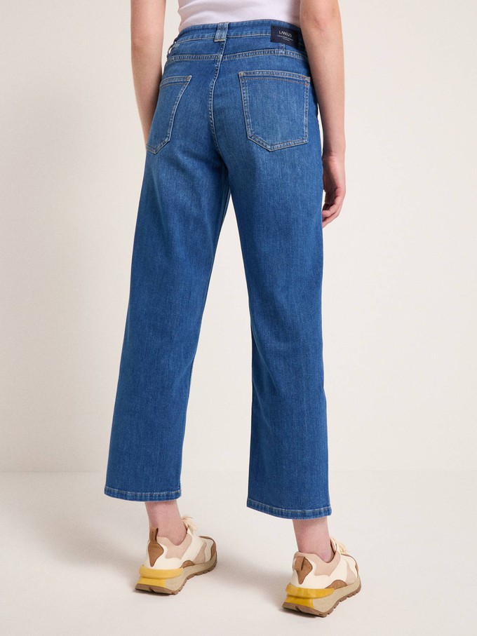 Relaxed jeans with patch pockets (GOTS) from LANIUS