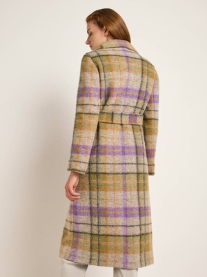 Checked coat from LANIUS