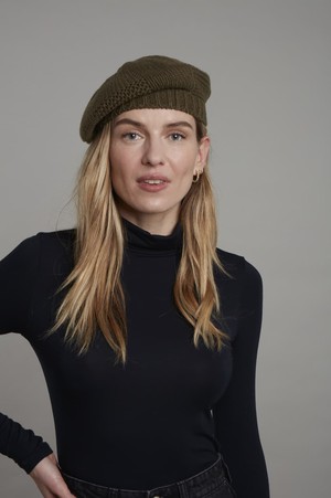 Scottish Cashmere Beret from Lavender Hill Clothing