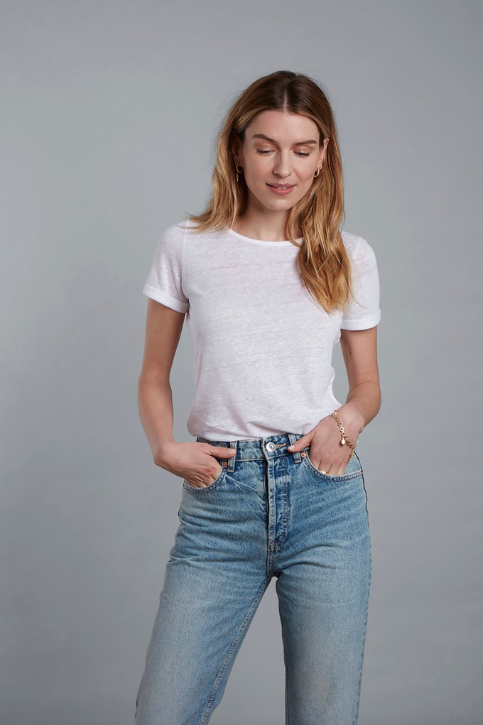 Linen T-shirt from Lavender Hill Clothing